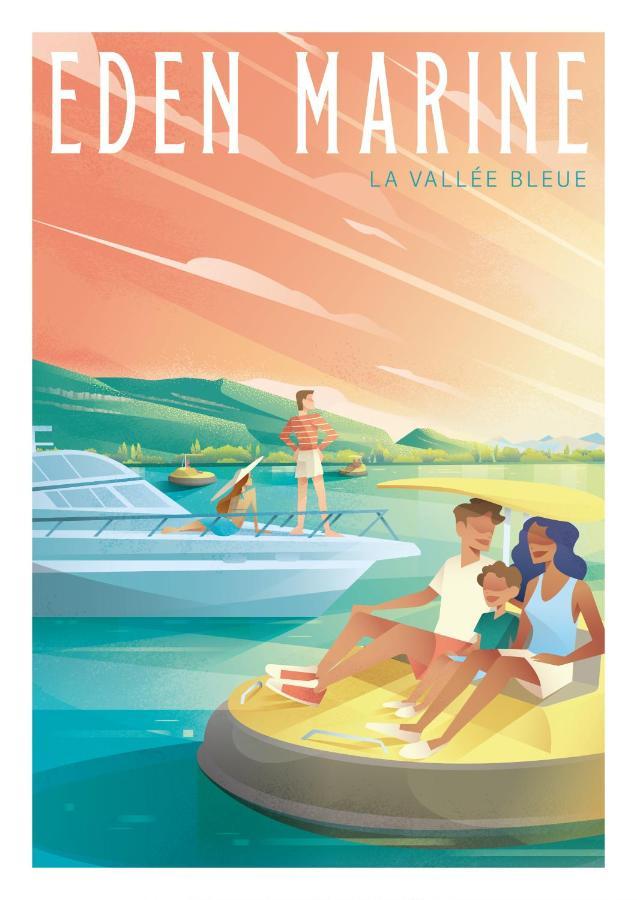 Eden Marine Hotel Montalieu-Vercieu Екстериор снимка